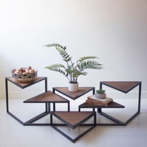 Industrial Nesting Table Set