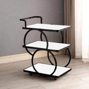 Iron & Wood Serving Trolley