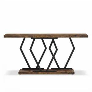 Enteryway Iron & Wood Console Table