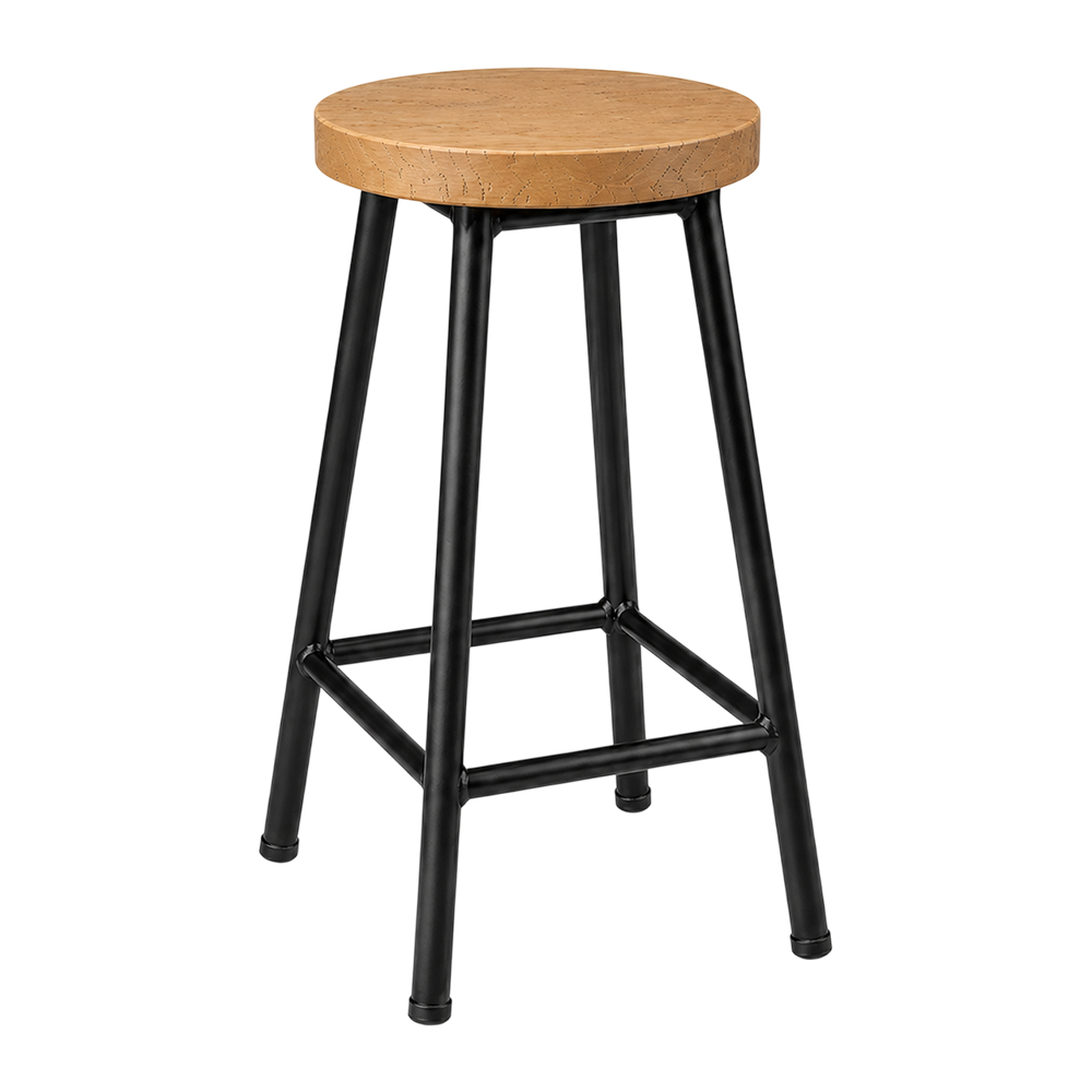 Forge Bar Stool - Dark Walnut