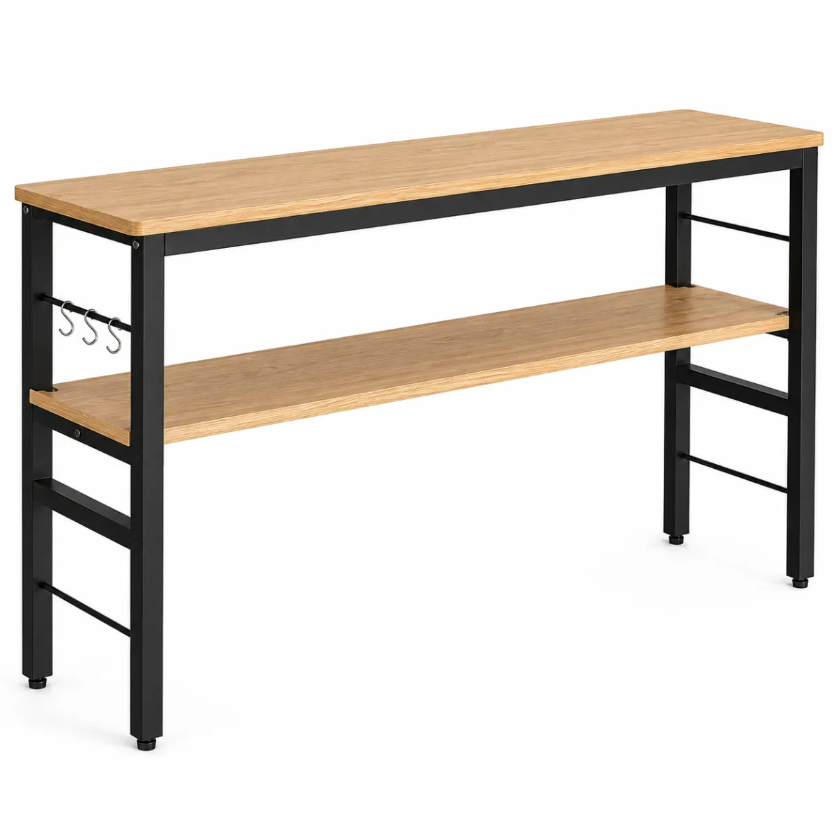Ferras Multipurpose Kitchen Storage Rack, Long Shelving Organizer - Image 2