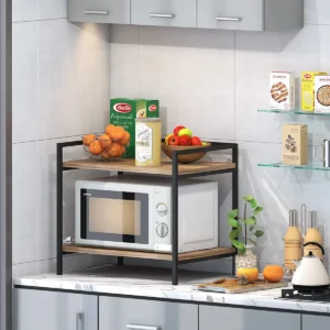 Klaxon Kitchen Counter Storage Rack, Oven & Spice Organizer