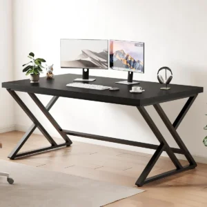 Modern Industrial Executive Desk / Study Table / Computer Desk